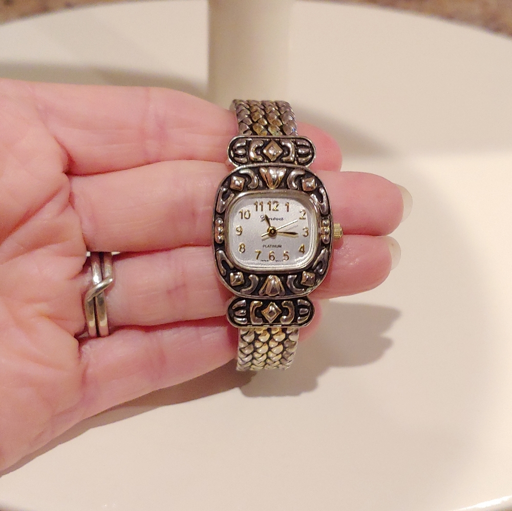 Vintage Geneva platinum watch